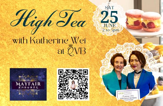 High tea with Kate
